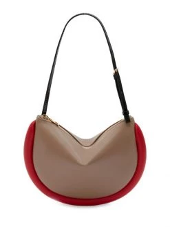 JW Anderson The Bumper Moon Colorblock Leather Shoulder Bag