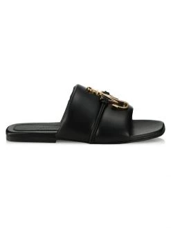 JW Anderson Anchor Logo Leather Slides Medium Orange -Deals JW Anderson And Shiseido Store unnamed file 132