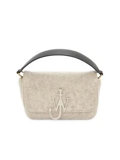 JW Anderson Midi Anchor Felt Shoulder Bag Off White -Deals JW Anderson And Shiseido Store unnamed file 140