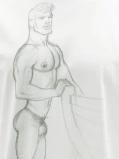 JW Anderson X Tom Of Finland Fitted Short-Sleeved T-Shirt For Men -Deals JW Anderson And Shiseido Store unnamed file 154