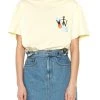 JW Anderson Swan-Embroidered Logo T-Shirt