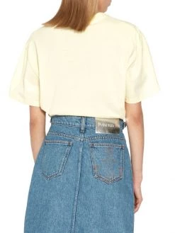 JW Anderson Swan-Embroidered Logo T-Shirt -Deals JW Anderson And Shiseido Store unnamed file 176