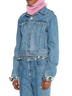 JW Anderson Chain Link Jean Jacket -Deals JW Anderson And Shiseido Store unnamed file 181