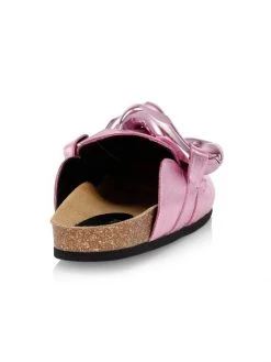 JW Anderson Chain Metallic Leather Loafers -Deals JW Anderson And Shiseido Store unnamed file 192