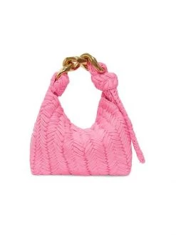 JW Anderson Small Chain Woven Hobo Bag Pink -Deals JW Anderson And Shiseido Store unnamed file 237