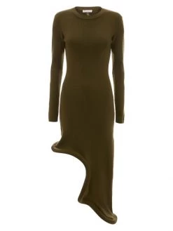 JW Anderson Bumper Asymmetric Midi-Dress