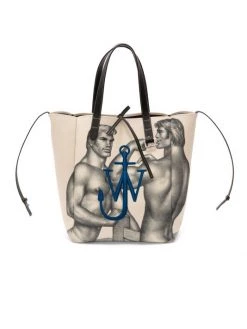 JW Anderson X Tom Of Finldand Oversized Belt Tote For Men