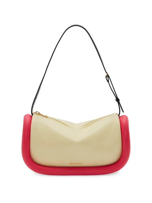 JW Anderson The Bumper Leather Baguette Pale Yellow Hot Pink 8 JW Anderson The Bumper Leather Baguette Pale Yellow Hot Pink - Image 6