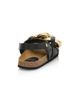 JW Anderson Chainlink Leather Slingback Sandal For Men -Deals JW Anderson And Shiseido Store unnamed file 335