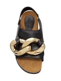 JW Anderson Chainlink Leather Slingback Sandal For Men -Deals JW Anderson And Shiseido Store unnamed file 337