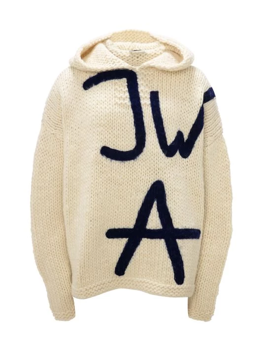 JW Anderson Handknit JWA Chunky Hoodie 3 JW Anderson Handknit JWA Chunky Hoodie