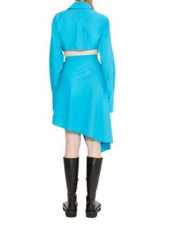 JW Anderson Asymmetric Twisted Cut Out Shirtdress 8 JW Anderson Asymmetric Twisted Cut Out Shirtdress -Deals JW Anderson And Shiseido Store unnamed file 35