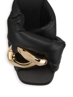 JW Anderson Padded Twisted Chain Mules -Deals JW Anderson And Shiseido Store unnamed file 364