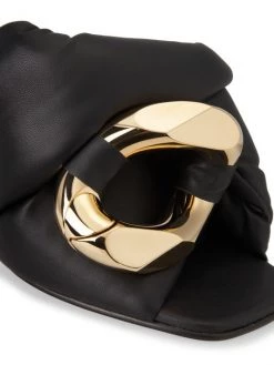 JW Anderson Padded Twisted Chain Mules -Deals JW Anderson And Shiseido Store unnamed file 366