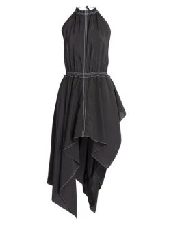 JW Anderson Asymmetric Halterneck Dress