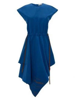 JW Anderson Asymmetric Logo Midi Dress