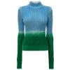 JW Anderson Gradient Cabled Mockneck Sweater -Deals JW Anderson And Shiseido Store unnamed file 409