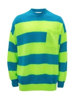 JW Anderson Rugby Stripe Crewneck Sweater Blue Green 7 JW Anderson Rugby Stripe Crewneck Sweater Blue Green -Deals JW Anderson And Shiseido Store unnamed file 412