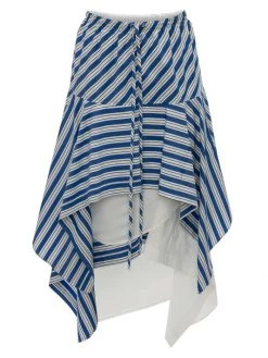 JW Anderson Layered Asymmetric Midi Skirt