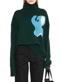 JW Anderson Elephant-Print Turtleneck Sweater -Deals JW Anderson And Shiseido Store unnamed file 58