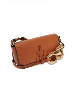 JW Anderson Chain Baguette Leather Anchor Bag Pecan -Deals JW Anderson And Shiseido Store unnamed file 62