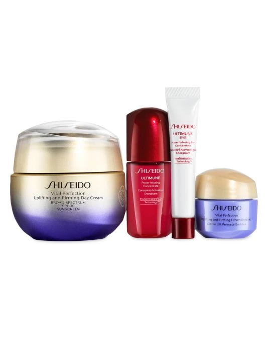 Shiseido Uplifting & Firming Day Cream 4-Piece Set 4 Shiseido Uplifting & Firming Day Cream 4-Piece Set - Image 2