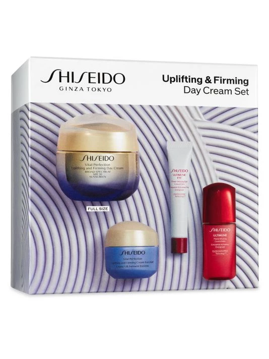 Shiseido Uplifting & Firming Day Cream 4-Piece Set 5 Shiseido Uplifting & Firming Day Cream 4-Piece Set - Image 3