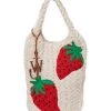 JW Anderson Strawberry Knitted Shopper Tote -Deals JW Anderson And Shiseido Store unnamed file 86