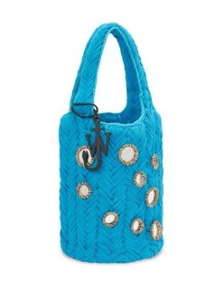 JW Anderson Mirror Knitted Shopper Hot Pink -Deals JW Anderson And Shiseido Store unnamed file 92