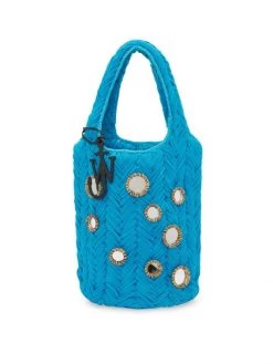 JW Anderson Mirror Knitted Shopper Hot Pink -Deals JW Anderson And Shiseido Store unnamed file 94